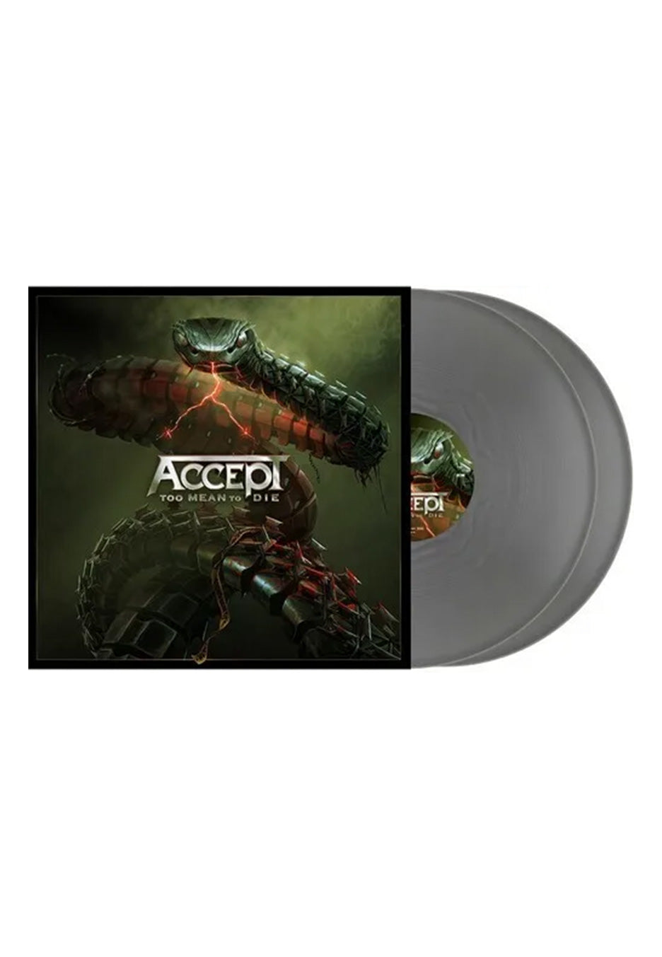 Accept - Too Mean To Die Ltd. Silver - Colored 2 Vinyl | Neutral-Image