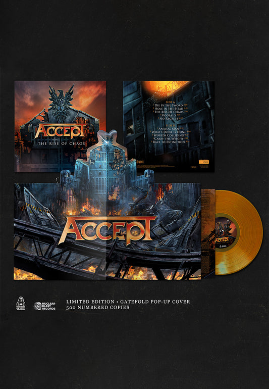 Accept - The Rise Of Chaos Ltd. Orange - Colored Vinyl | Neutral-Image